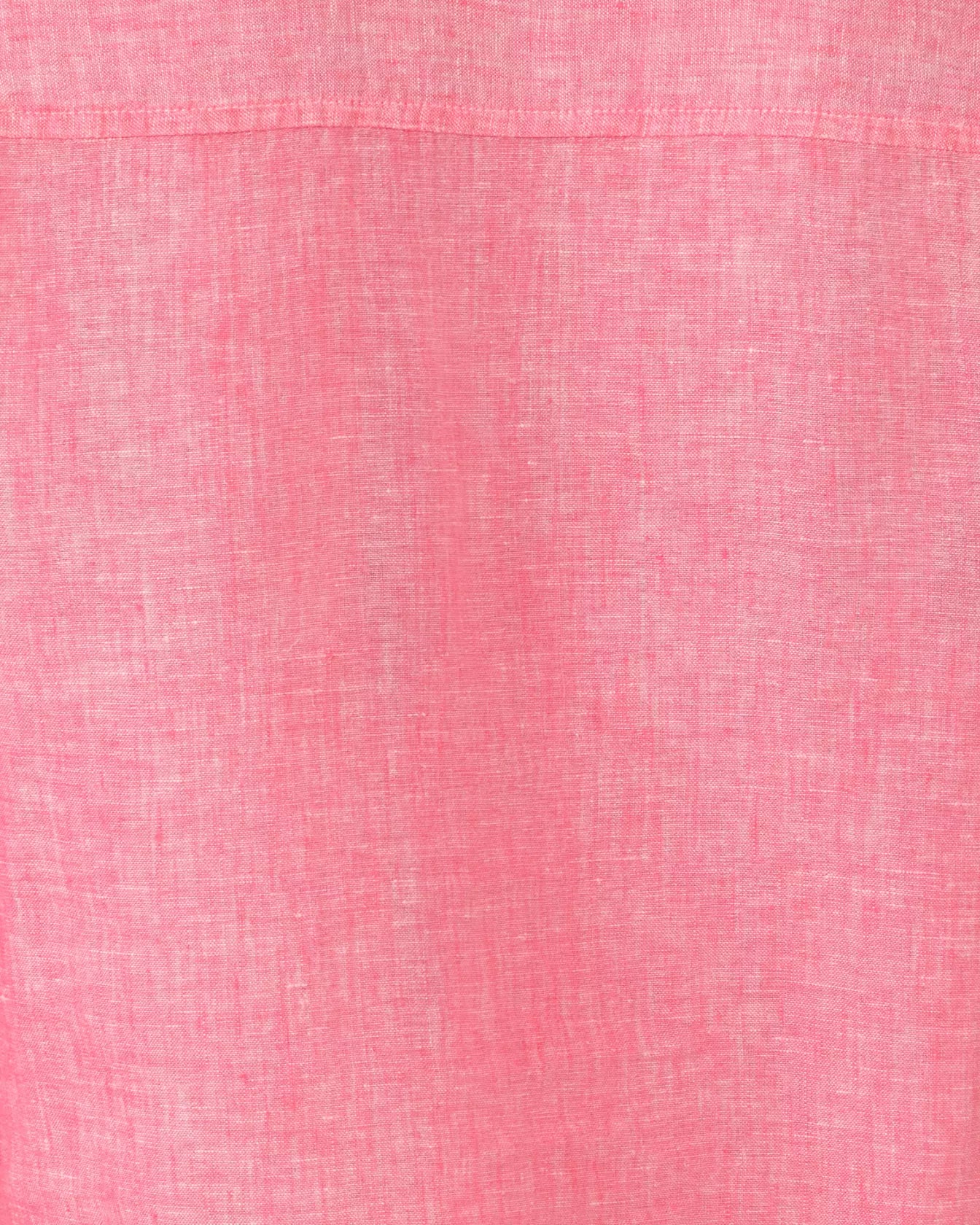 Solid Pink Relaxed Fit Roll Sleeve Button Down Blouse