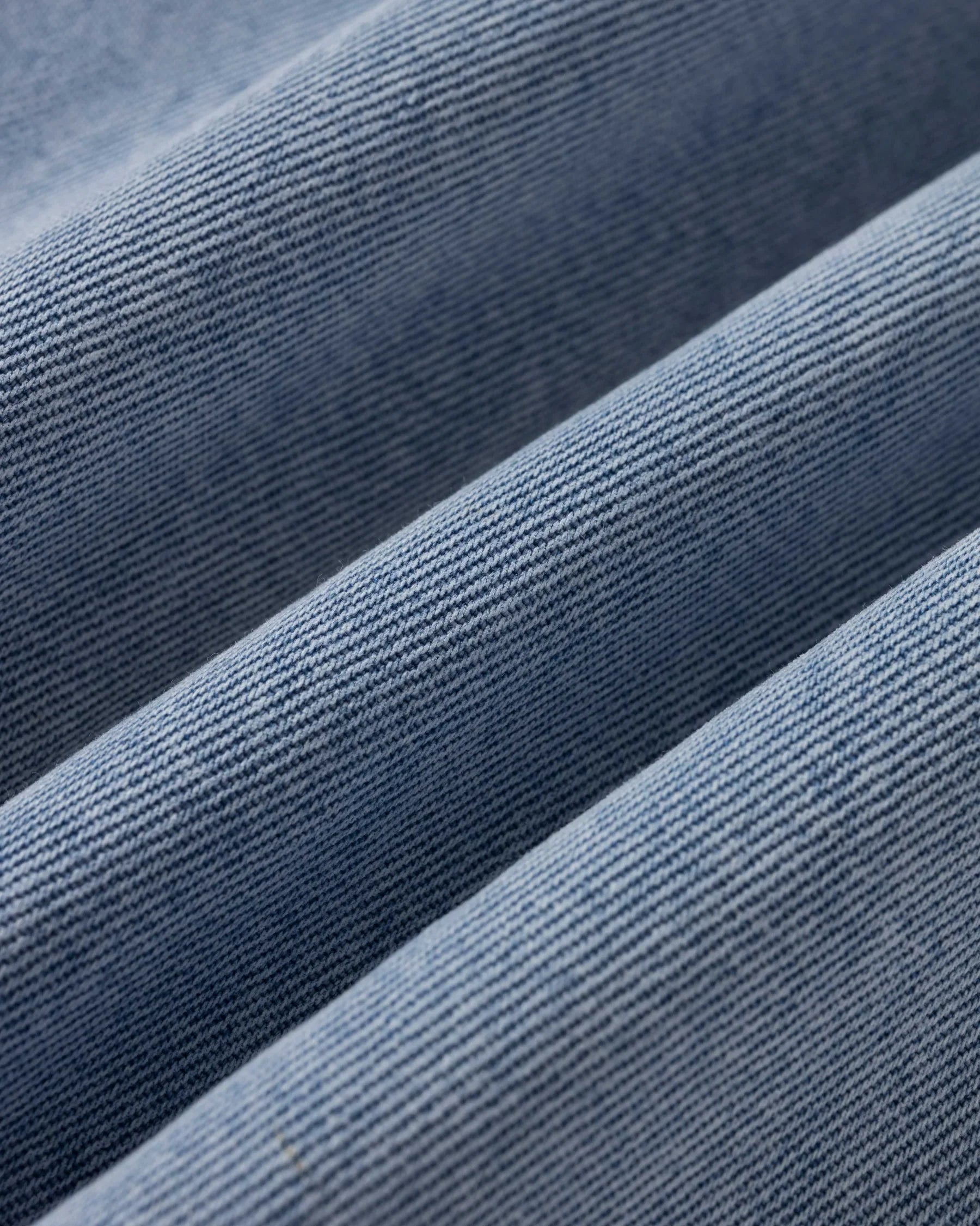 High Rise TENCEL Blend Light Wash Fluid Wide Leg Jeans