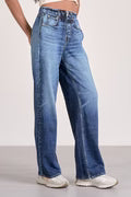 Women’s Elastic Waist Relaxed Full Length Sweatpant Jean