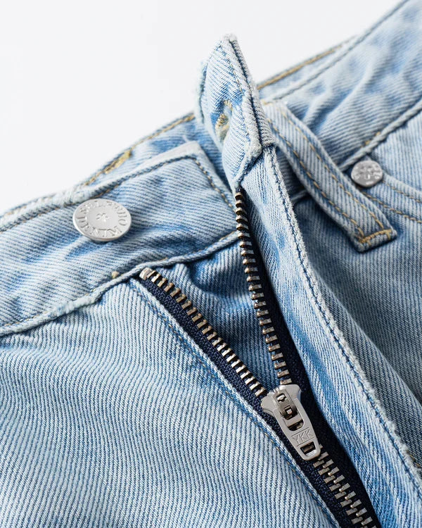 Light Wash High Waist Loose Wide Leg Denim Jeans